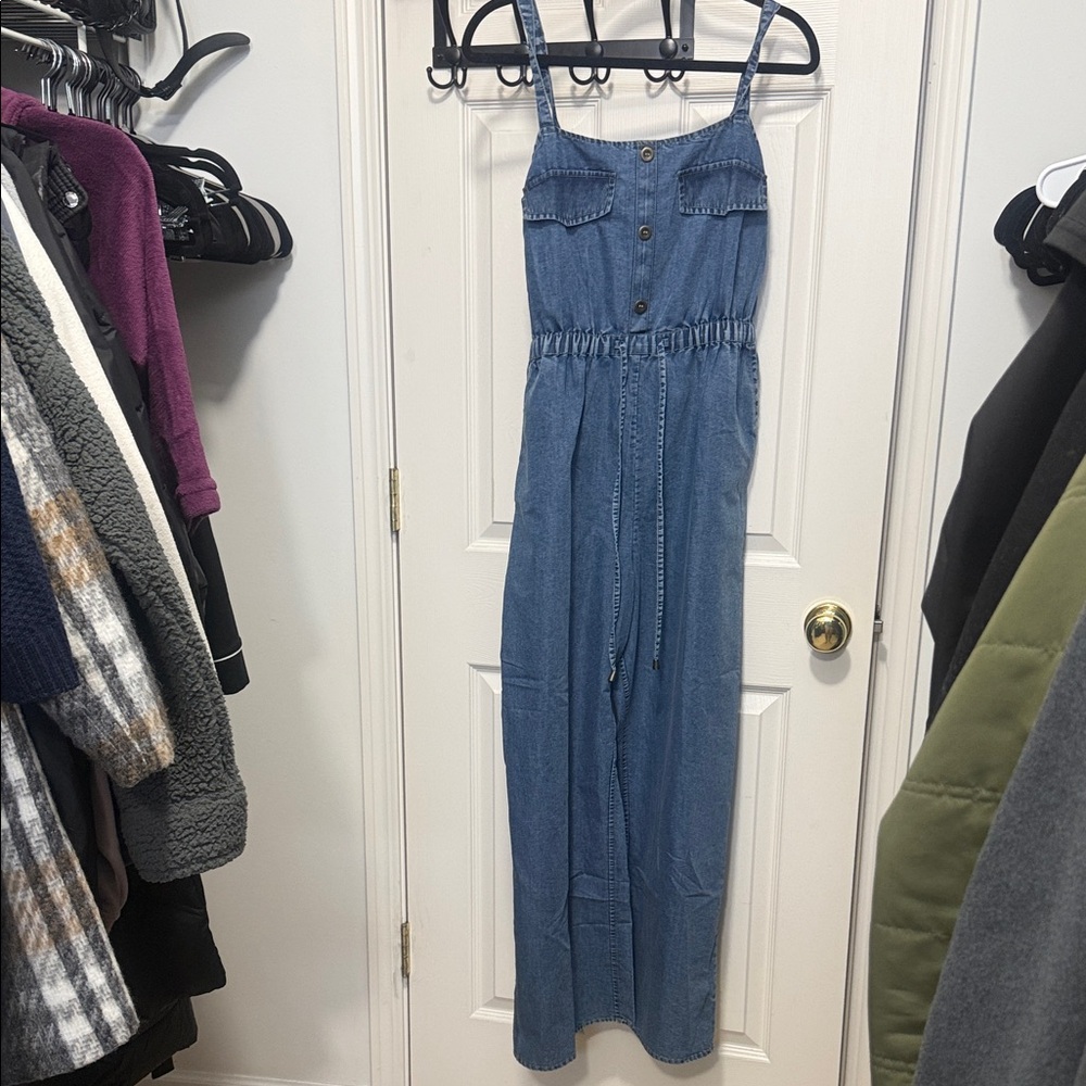 Othr Blue Denim Jumpsuit